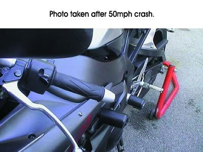 R&G Crash Protectors | Black | Yamaha YZF-R1 2002>2003