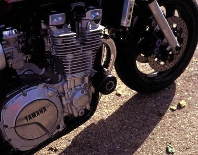 R&G Crash Protectors | Black | Yamaha XJR 1200 1994>1998 & Yamaha XJR 1300 2014
