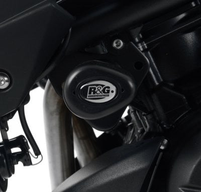 R&G Crash Protectors | Black | Kawasaki Versys 650 2015>2024 & Moto Morini Seiemmezzo SCR 2022>Current & Kawasaki Versys 1000 2012