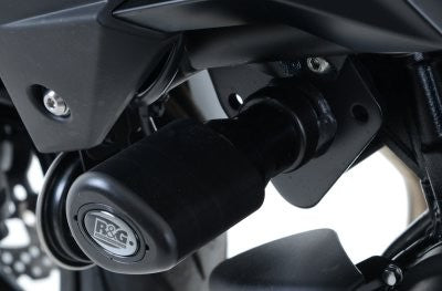 R&G Crash Protectors | Black | Kawasaki Versys 650 2015>2024 & Moto Morini Seiemmezzo SCR 2022>Current & Kawasaki Versys 1000 2012
