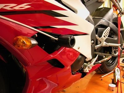 R&G Crash Protectors | Black | Yamaha YZF-R6 2006>2016