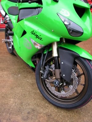 R&G Fork Protectors | Black | Kawasaki ZX10-R '06-'07