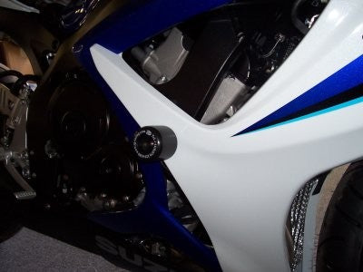 R&G Crash Protectors | White | Suzuki GSX-R600 2006>2010 & Suzuki GSX-R750 2006>2010