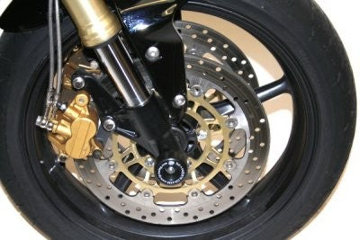 R&G Fork Protectors | Black | Triumph Daytona 675 '06-'12, Street Triple '07-'12 and the , Street Triple R '08-