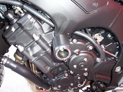 R&G Crash Protectors | Black | Yamaha FZ1-N 2006>2012 & Yamaha FZ1-S 2006>2016