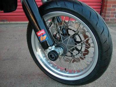 R&G Fork Protectors | Black | Aprilia SVX450 and SXV550