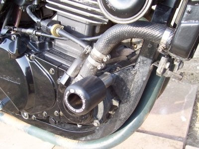 R&G Crash Protectors | Black | Kawasaki GPZ 500 1987>2009