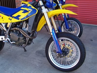 R&G Fork Protectors | Black | Husqvarna SM450/510 '06- -   Pyramid Motorcycle Accessories