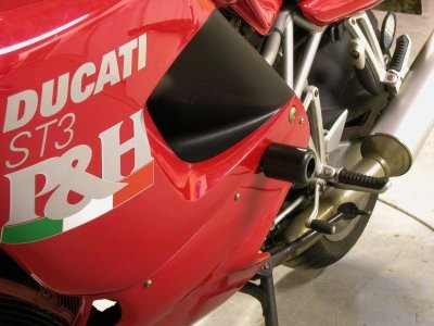 R&G Crash Protectors | Black | Ducati ST3 2004>2007