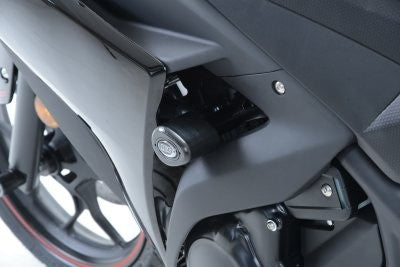 R&G Crash Protectors | Black | Yamaha YZF-R3 2015>2018 & Yamaha YZF-R25 2014>2018