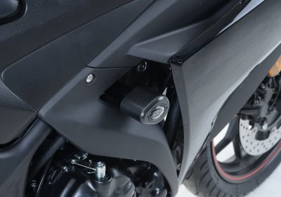 R&G Crash Protectors | Black | Yamaha YZF-R3 2015>2018 & Yamaha YZF-R25 2014>2018