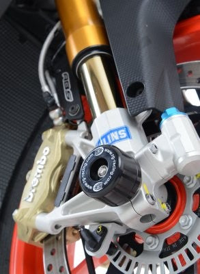 R&G Fork Protectors | Black | Aprilia V4 Tuono 1100 (Factory) '15- , RSV4 RR '15- '24,RSV4 RF, RSV4 1100 (Factory) '19- '24