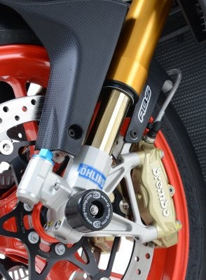 R&G Fork Protectors | Black | Aprilia V4 Tuono 1100 (Factory) '15- , RSV4 RR '15- '24,RSV4 RF, RSV4 1100 (Factory) '19- '24