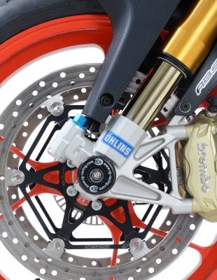 R&G Fork Protectors | Black | Aprilia V4 Tuono 1100 (Factory) '15- , RSV4 RR '15- '24,RSV4 RF, RSV4 1100 (Factory) '19- '24