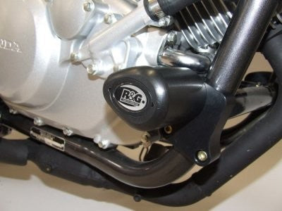 R&G Crash Protectors | Black | Honda Varadero 125 2001>2007 & Honda Varadero 125 2009>2012