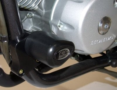 R&G Crash Protectors | Black | Honda Varadero 125 2001>2007 & Honda Varadero 125 2009>2012
