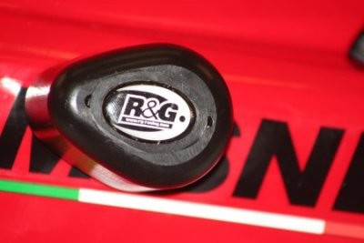 R&G Crash Protectors | White | Ducati 848 2008>2014 & Ducati 1198 S 2009>2011 & Ducati 1098 S 2007>2009