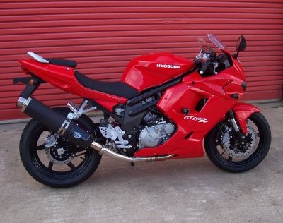 R&G Crash Protectors | Black | Hyosung GT 650 R 2004>2005 & Hyosung GT 650 S 2004>2008