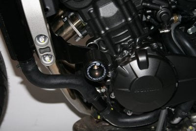 R&G Crash Protectors | Black | Honda CB 600 N Hornet 2007 & Honda CBF 600 2008>2012