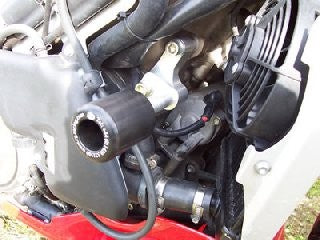R&G Crash Protectors | Black | Aprilia Tuono V4 2003>2005