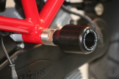 R&G Crash Protectors | Black | Ducati Hypermotard 1100 2007