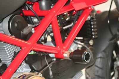 R&G Crash Protectors | Black | Ducati Hypermotard 1100 2007