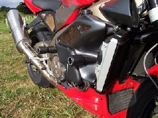 R&G Crash Protectors | Black | Aprilia Tuono V4 2003>2005