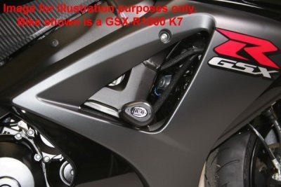 R&G Crash Protectors | White | Suzuki GSX-R1000 2005>2006