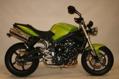 R&G Crash Protectors | White | Triumph Street Triple 675 2007>2012 & Triumph Street Triple 675 R 2008>2012