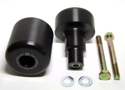 R&G Crash Protectors | Black | Cagiva Raptor 1000 2000>2005