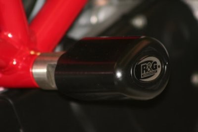 R&G Crash Protectors | Black | Ducati Monster 696 2001>2006 & Ducati Monster S4R S 2006>2008 & Ducati Multistrada 1100 2007>2010 & Ducati Sport Classic /GT1000 2007>2014