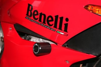 R&G Crash Protectors | Black | Benelli Tornado Tre 900 2002>2014