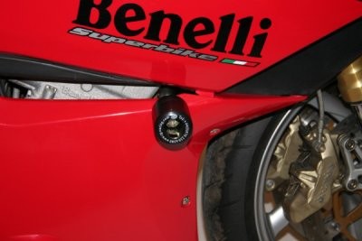 R&G Crash Protectors | Black | Benelli Tornado Tre 900 2002>2014