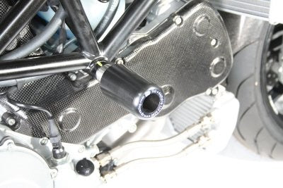 R&G Crash Protectors | Black | Ducati Monster S2R 800 2005>2008 & Ducati Sport Classic /GT1000 2007>2014 & Ducati Monster 696 2001>2006 & Ducati Monster S4R S 2006>2008 & Ducati Multistrada 1100 2007>2010