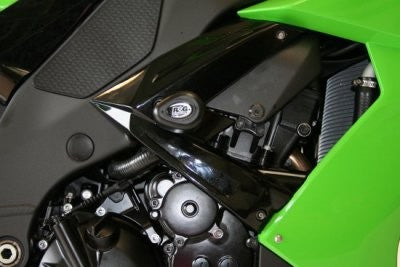 R&G Crash Protectors | Black | Kawasaki ZX-10R 2008>2010