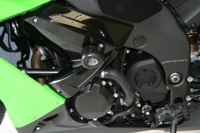 R&G Crash Protectors | Black | Kawasaki ZX-10R 2008>2010