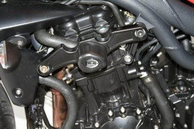 R&G Crash Protectors | Black | Triumph Speed Triple 1050 2008>2010 -   Pyramid Motorcycle Accessories