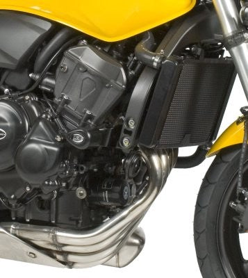 R&G Crash Protectors | Black | Honda CB 600 N Hornet 2007>2012 & Honda CBF 600 2008>2012