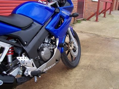 R&G Crash Protectors | Black | Honda CBR 125 R 2010
