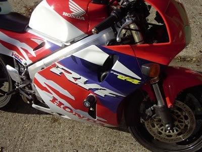 R&G Crash Protectors | Black | Honda RVF 400 R 1994>1996