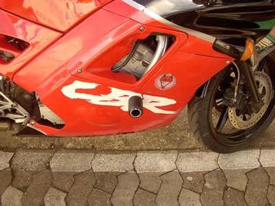 R&G Crash Protectors | Black | Honda CBR 600 1991>1994