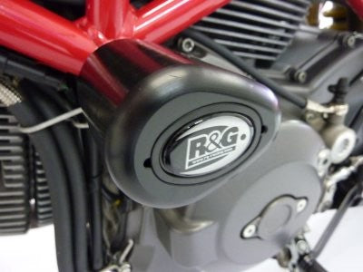 R&G Crash Protectors | Black | Ducati Hypermotard 796 2010>2013 & Ducati Streetfighter 1100 2009>2012 & Ducati Streetfighter 1100 S 2009>2013 & Ducati Hypermotard 1100 2010>2012