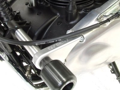 R&G Crash Protectors | Black | Triumph Thruxton 900 2004>2014 & Triumph Bonneville 2006>2025 & Triumph Scrambler 2006>2016