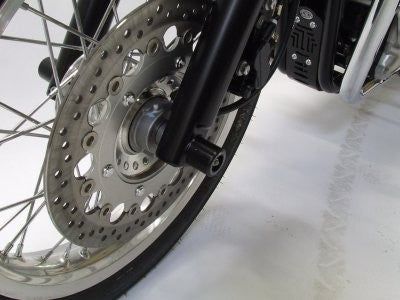 R&G Fork Protectors | Black | Triumph Thruxton, Bonneville and Scrambler (2008 onwards)