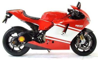 R&G Crash Protectors | White | Ducati Desmosedici RR 2008>2013 -   Pyramid Motorcycle Accessories