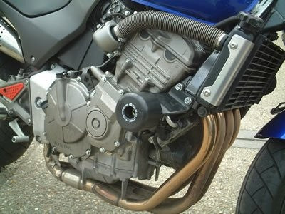 R&G Crash Protectors | Black | Honda CBF 600 2004>2006 & Honda CB 600 N Hornet 1998>2006
