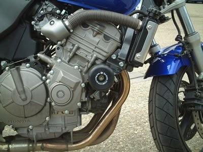 R&G Crash Protectors | Black | Honda CBF 600 2004>2006 & Honda CB 600 N Hornet 1998>2006
