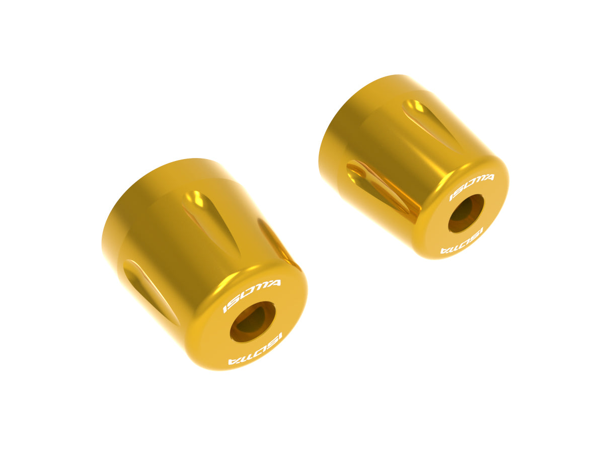 Isotta Bar Ends | Silver| Black | Gold | Red | Moto Guzzi V100 Mandello S 2023>2024 -   Pyramid Motorcycle Accessories