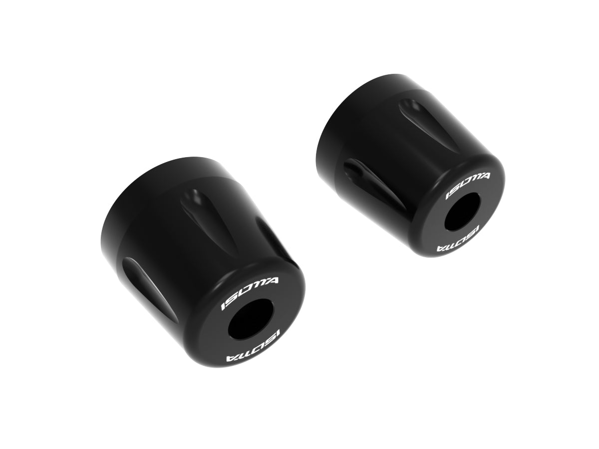 Isotta Bar Ends | Silver| Black | Gold | Red | Moto Guzzi V100 Mandello S 2023>2024 -   Pyramid Motorcycle Accessories