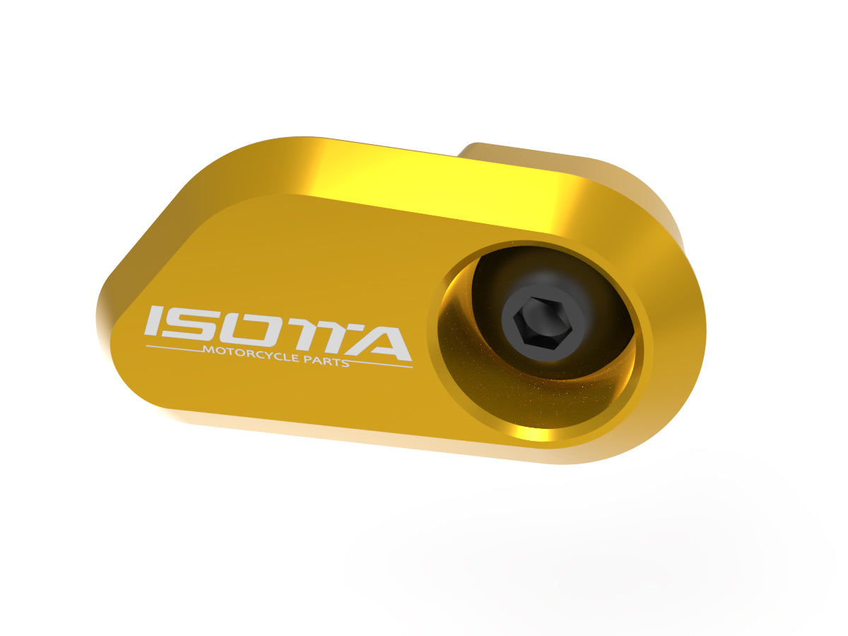 Isotta ABS Sensor Protector | Silver| Black | Gold | Red | Moto Guzzi V100 Mandello S / Stelvio 2023>2024 -   Pyramid Motorcycle Accessories
